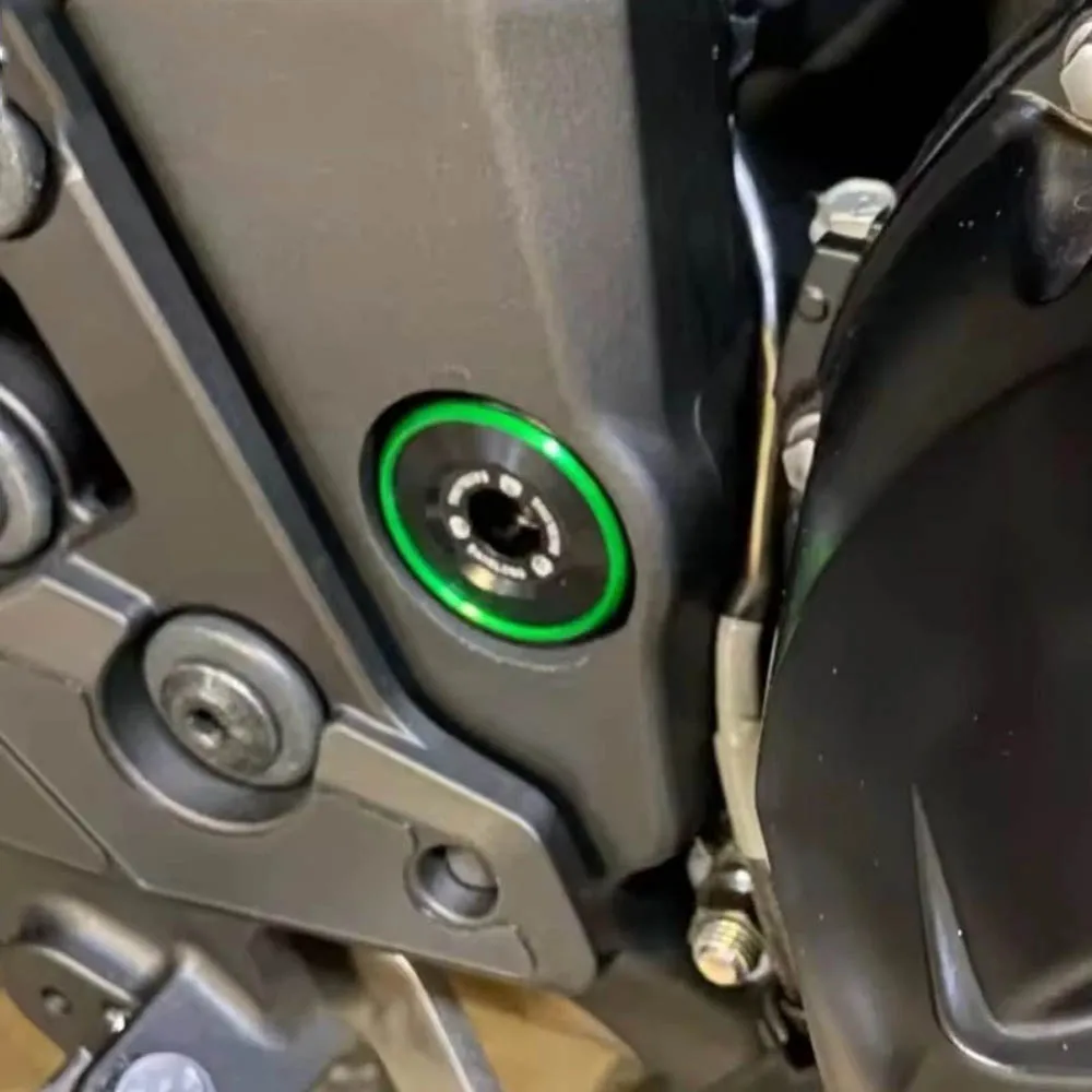 

Frame Plugs For Kawasaki ZX6R ZX-6R ZX 6R 2024 2025 ZX-10RR Motorcycle Accessories CNC Aluminium Frame Hole Caps Cover Plug