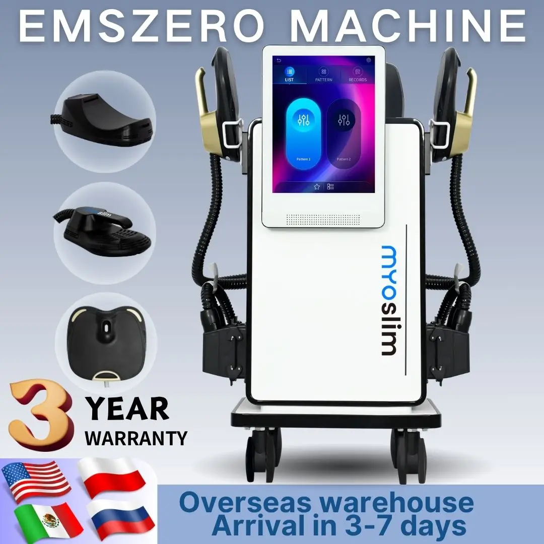 Professional EMS Neo Body Sculpt EMS Zero Ultra Pro 6500W 4 Handles RF Hi-emt Muscle Stimulate Slimming Machine