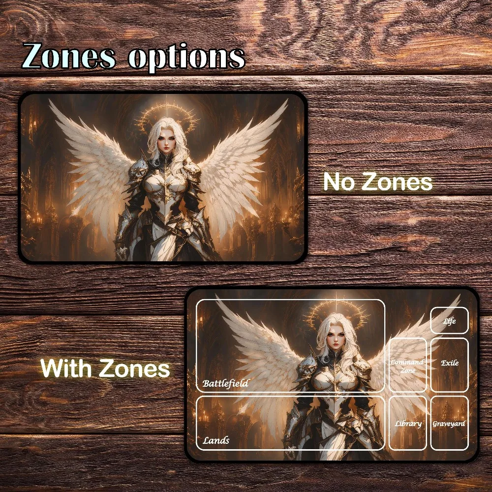 MTG Playmat - Angel Commander Custom Playmat 24