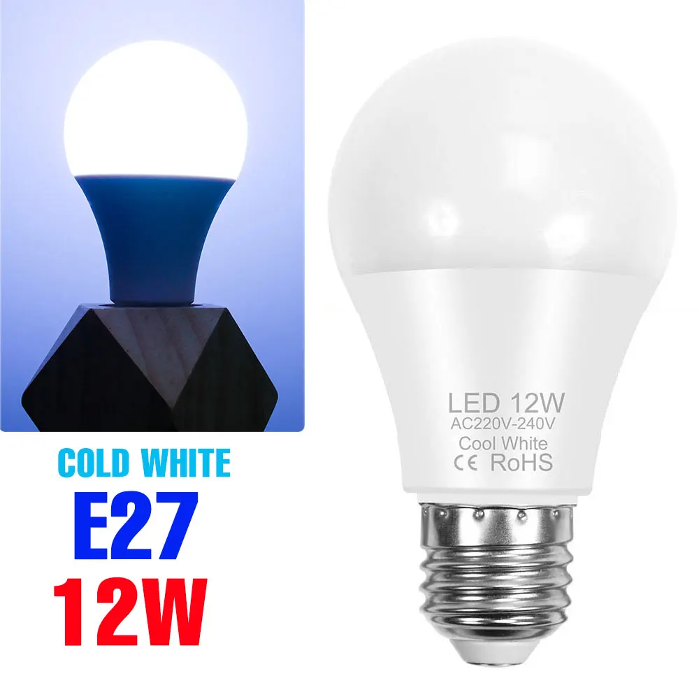 20W LED-lamp E27 plafondlamp E14 lamp AC220V kroonluchter lampen spaarlamping koud / warm wit 240V voor thuis woonkamer