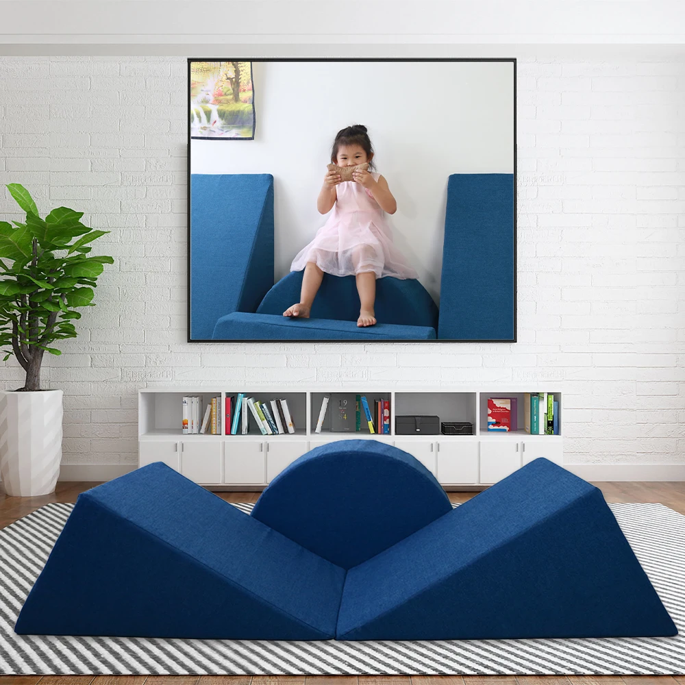 التخصيص ميرفي عالية الكثافة رغوة الاطفال أريكة الأثاث أريكة لغرفة النوم غرفة المعيشة أريكة