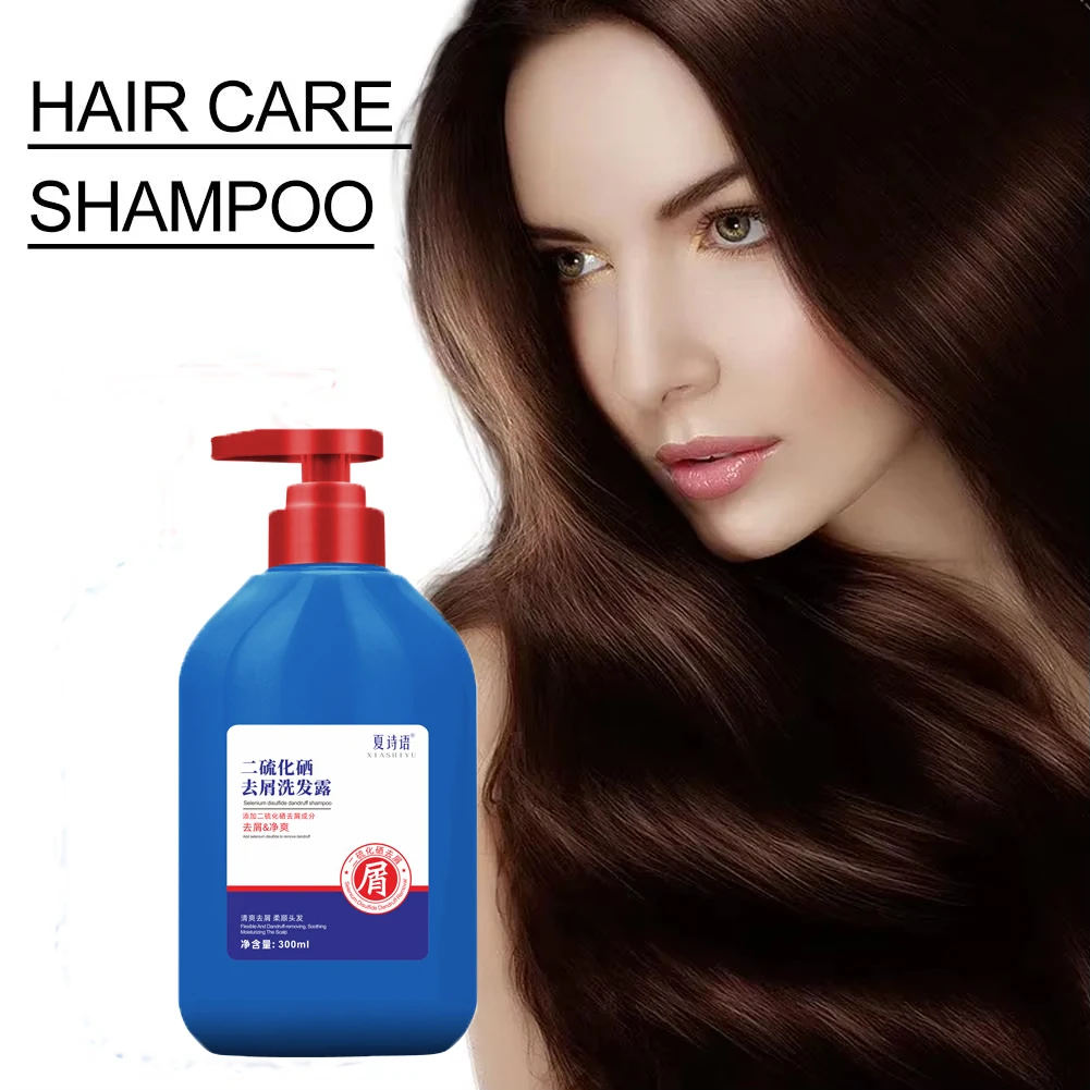 

Selenium Sulfide Shampoo Deep Cleansing Remove Dandruff Reduce Scalp Itchy Balance Oil Strengthen Hair Roots Fluffy Hair Shampoo