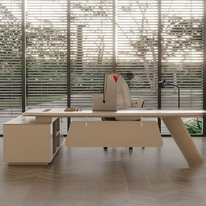 

Executive Luxury Work Desk Coffee Computer Corner Pullout Under Bedroom Work Desk Wooden Stolik Komputerowy Office Supplies