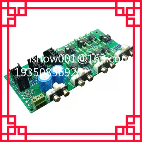 Electronic three-way board front stage 3-divider, replaceable crossover point adjustment