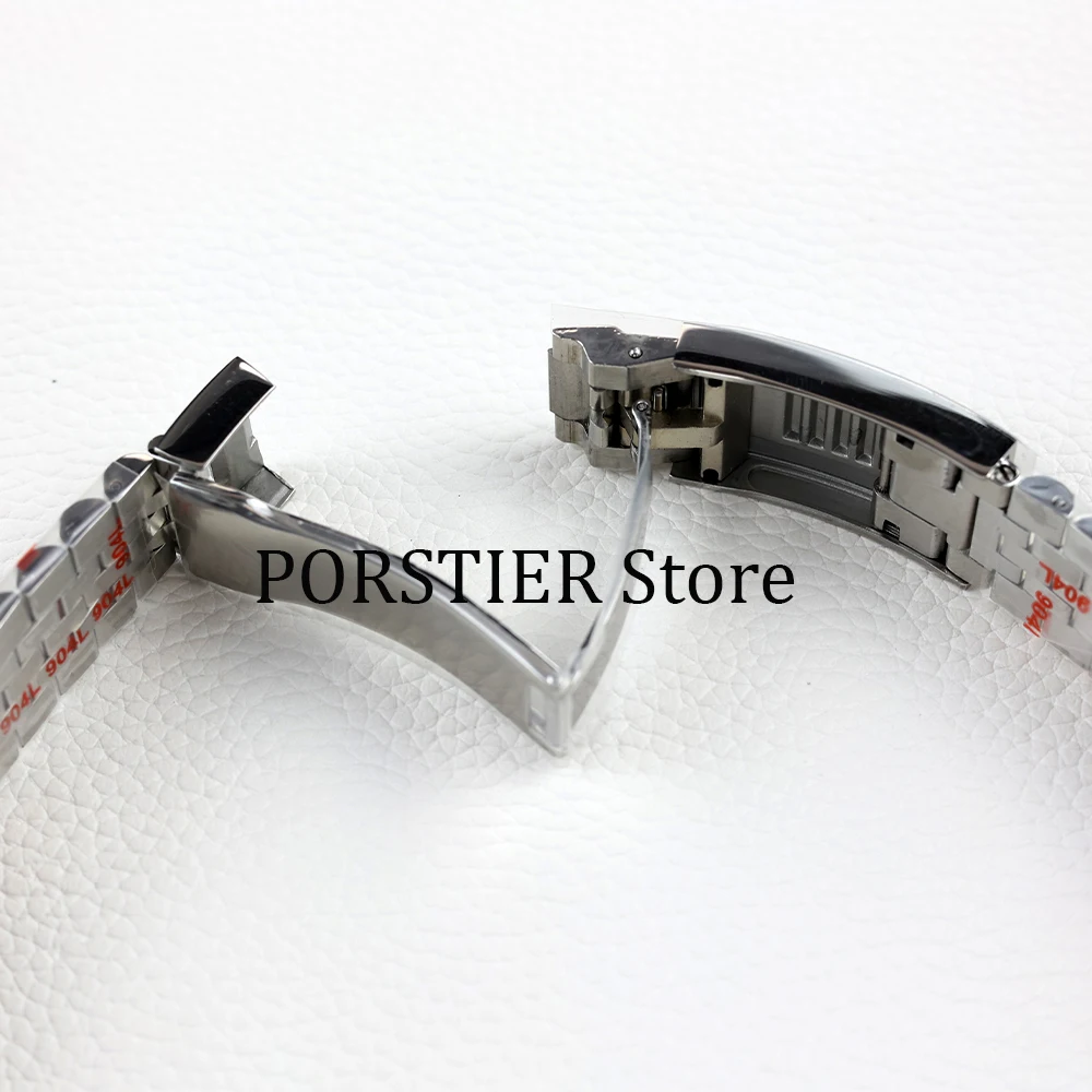 40mm NH35 case oyster/ jubilee bracelet 316L Stainless Steel for NH34 NH35 NH36 movement 28.5mm Dial Submariner gmt watach case