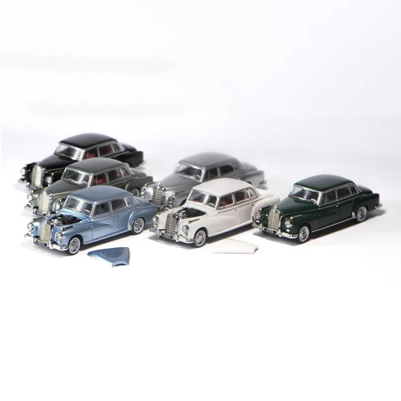 

1:64 Scale 300D 1959 Classic Car Simulation Alloy Car Model Static Display Collectible Toy Gift Souvenir Decoration