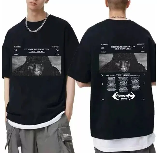 Ski Mask The Slump God - 11th Dimension Tour 2024 Shirt, Ski Mask The Slump God