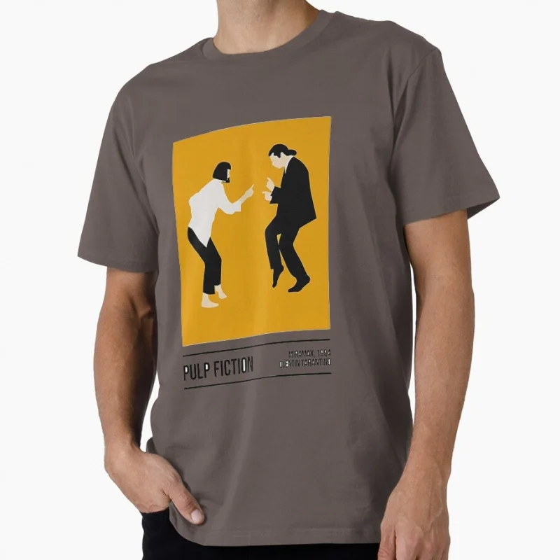 quentin tarrantino dance Cult classic movie Gift t shirt for men Large size tops S-6xl 100% cotton printed clothes