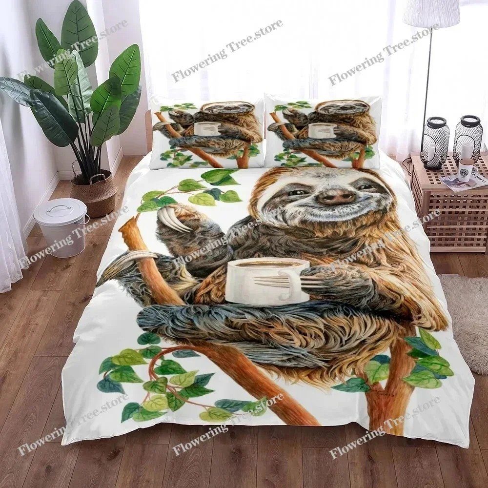 Ghost Wolf Night Duvet Cover Set King Queen Double Full Twin Single Size Bed Linen Set029963