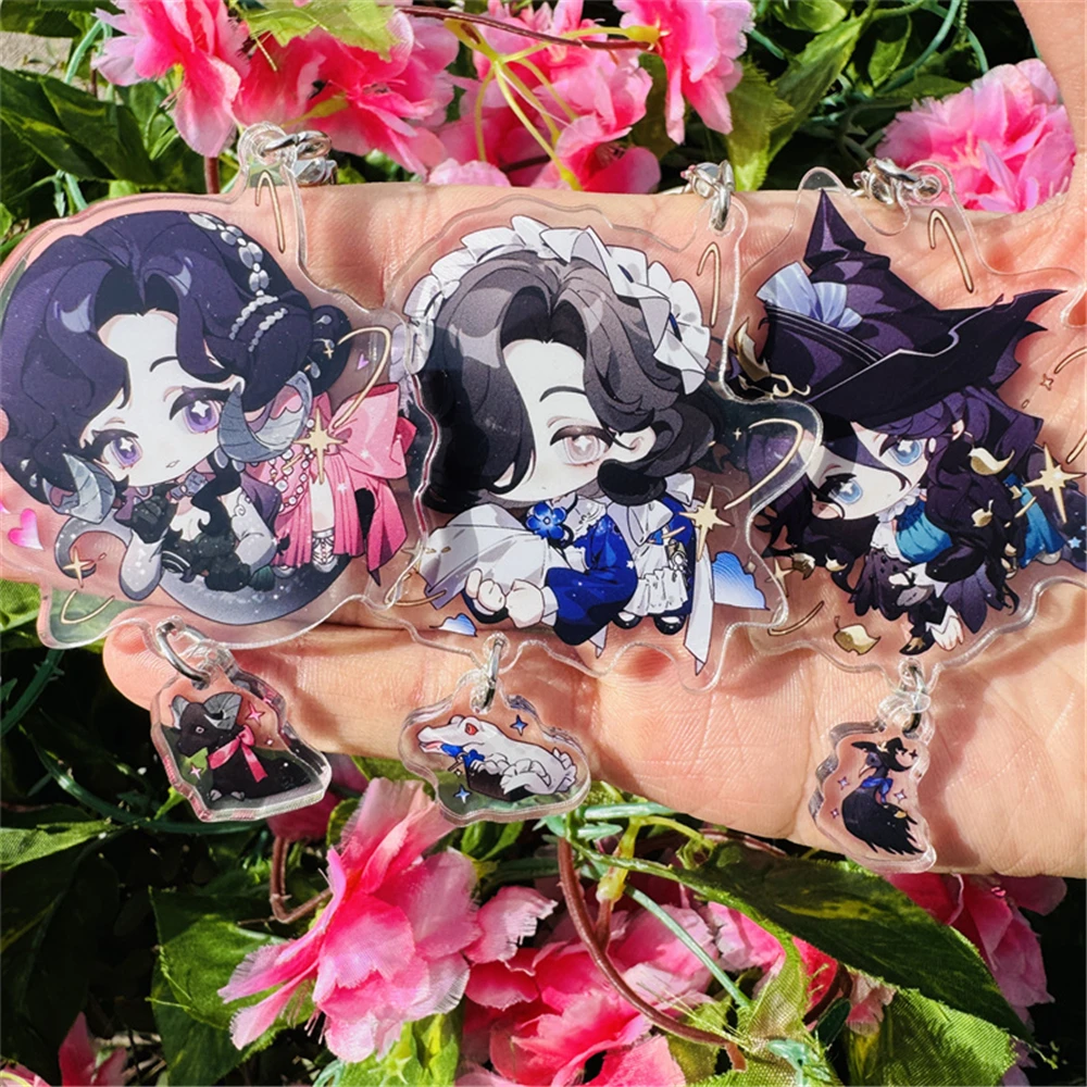 Game Reverse:1999 Anjo Nala Hari Ms. Kimberly Willow Tuesday Castorice Cosplay Costumes Key Chain Keychain Accessories Pendant