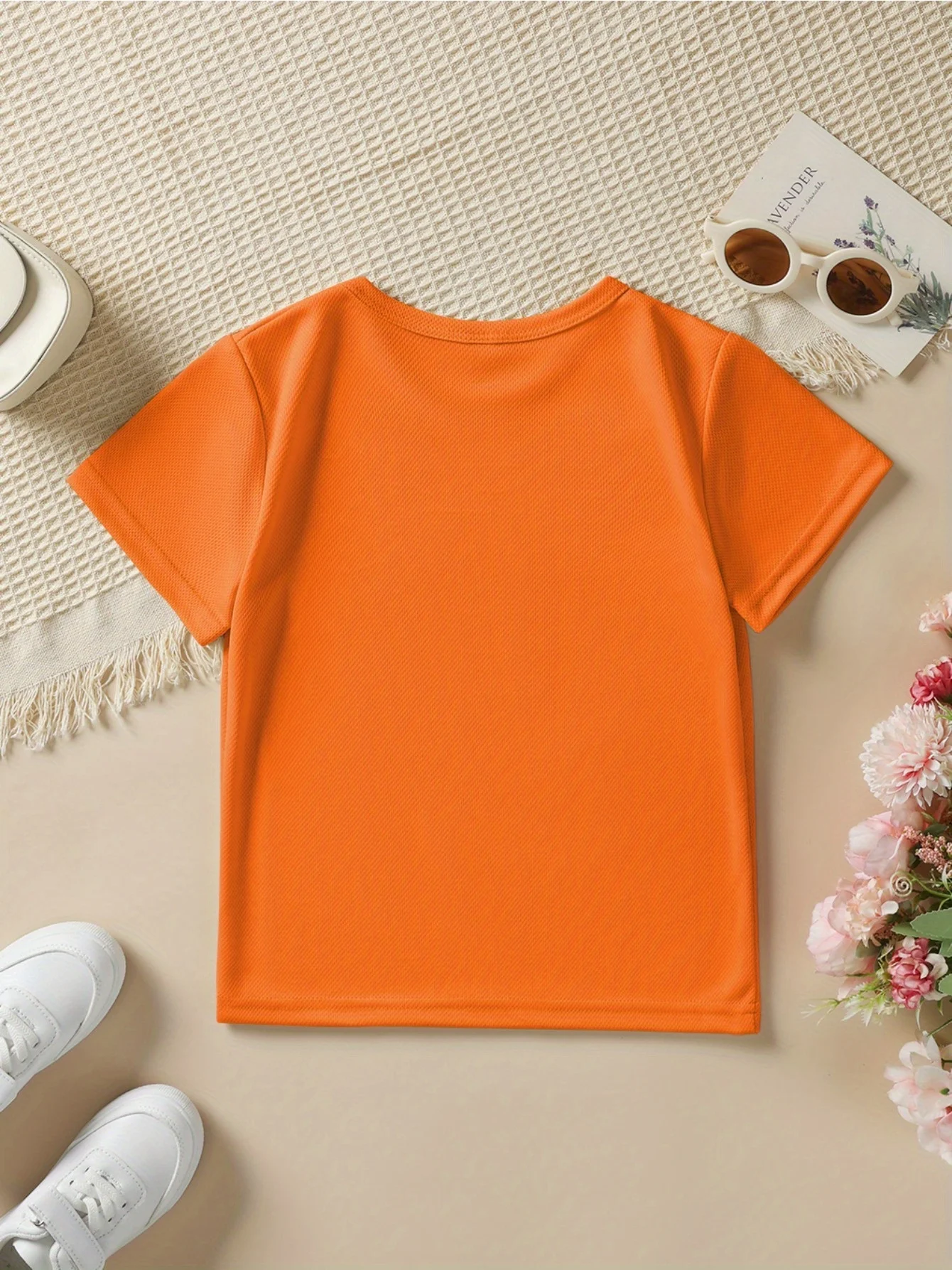 Halloween Boys Fashion Short Sleeve Bat Pumpkin Element Bulldozer Ghost Cartoon Pattern Printed Outdoor Casual Parent Child Top