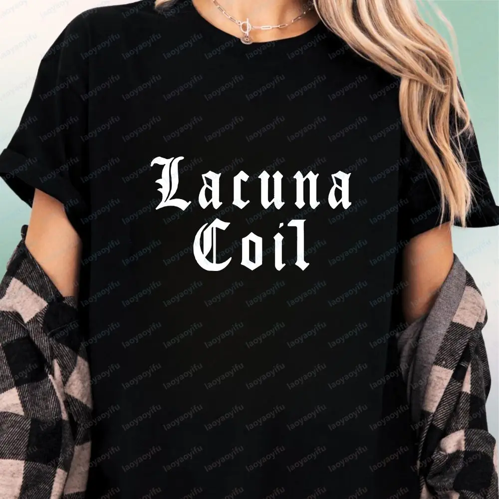 Lacuna Coil - Unique Summer Casual Trendy Multi-Purpose Short-Sleeved Men's and Women's Round-neck T-Shirt