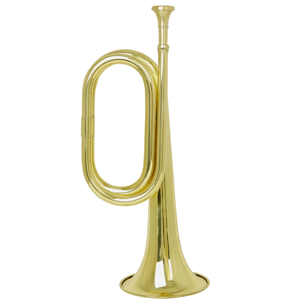 

Mini Trumpet Toy Stride Horn Spanish C Key Charge Band Assembly Bugle