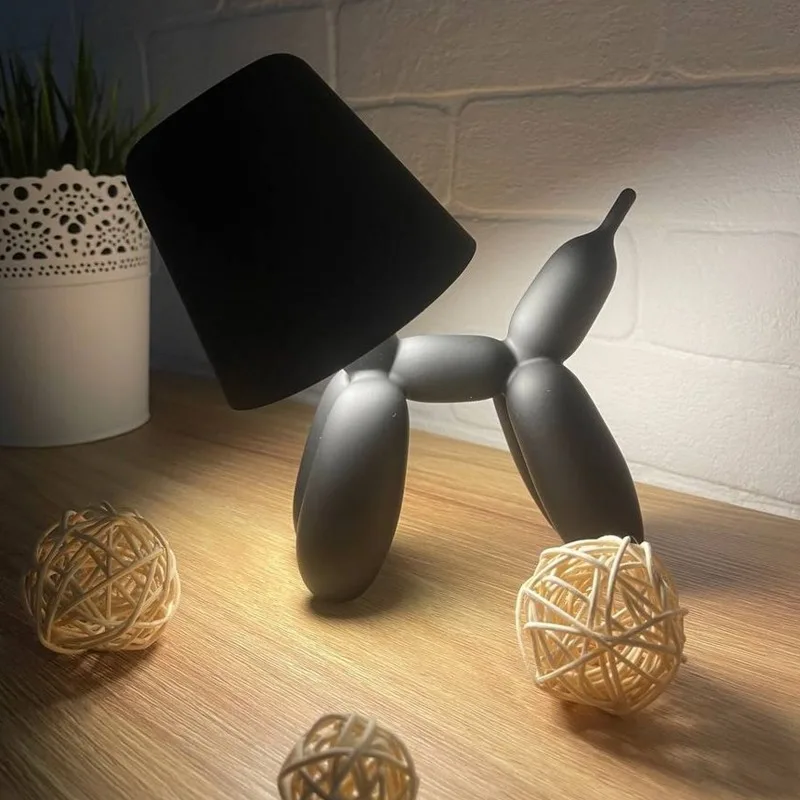 

Cute Dog Shaped LED Desk Lamp – 3W Efficient Lighting, 1800mAh Rechargeable Battery, 3-5 Hours Usage, USB Charging,