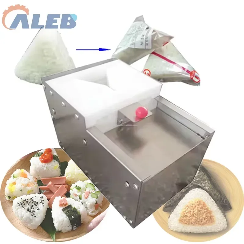 SFW Certificate Sushi Packing Machine Onigiri Wrapper Machine for Small Food Production Line Rice Ball Packer
