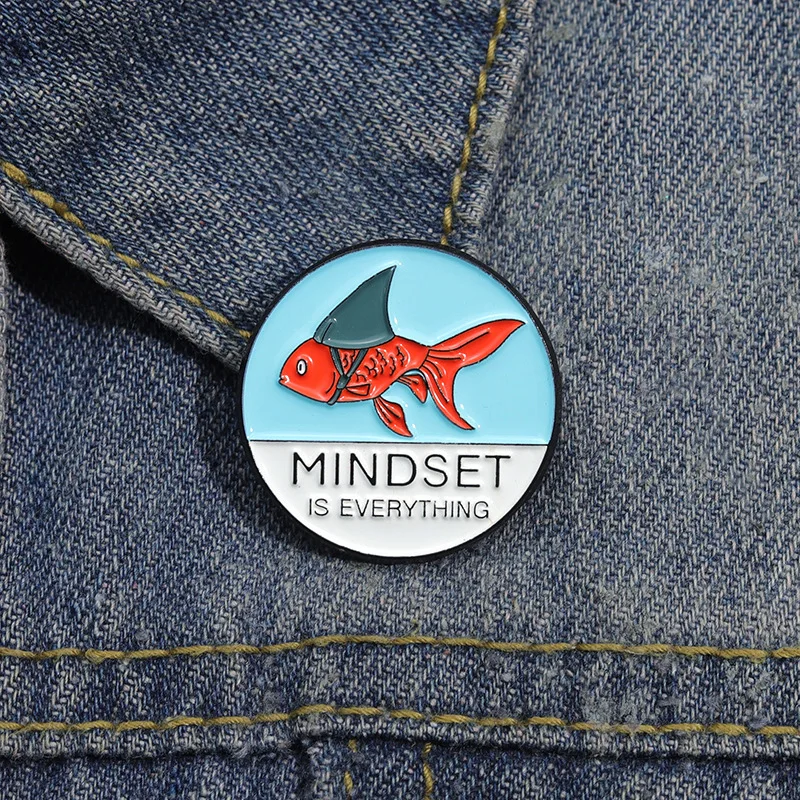 Funny Animal Enamel Pins Custom Dialog Box Lyrics Quotes Round Metal Brooches Lapel Badge on Backpack Jewelry Gifts Accessories