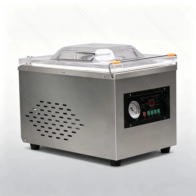 Commercial Semi-Automatic Food Vacuum Sealer DZ 260, Vacuum Packaging Machine for Food Storage & Preservation