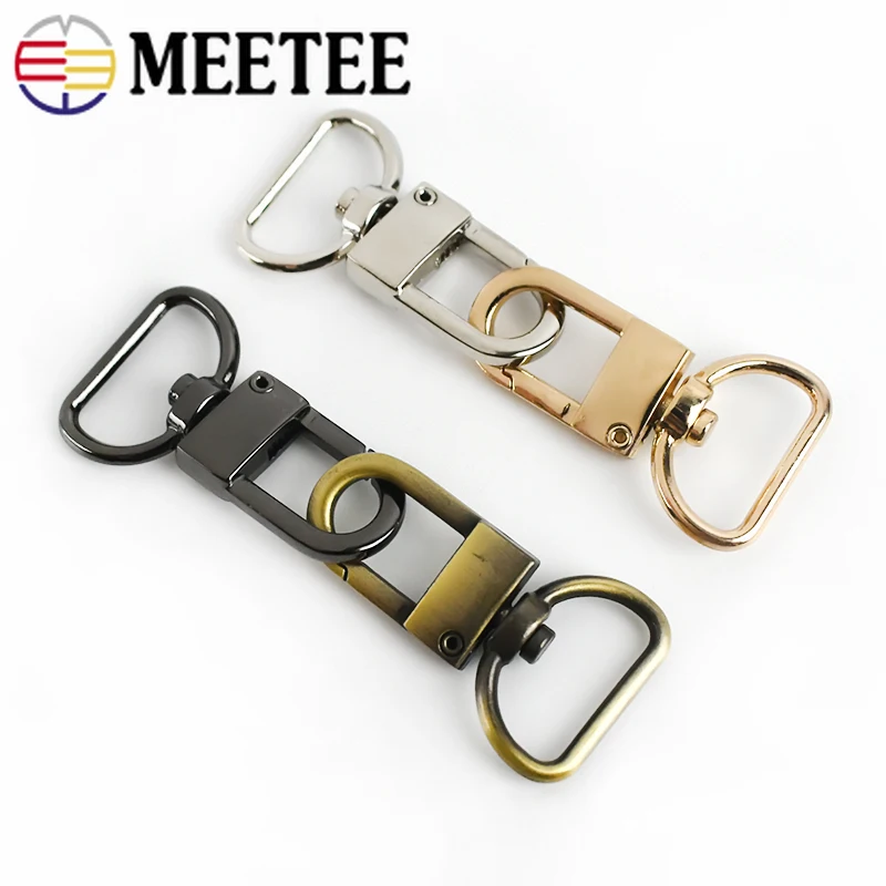 5/10/30Pcs 20mm Metal Bag Buckle Dog Collar Swivel Clasp Trigger Snap Hooks Key Chain Buckles Hanger DIY Sewing Accessories