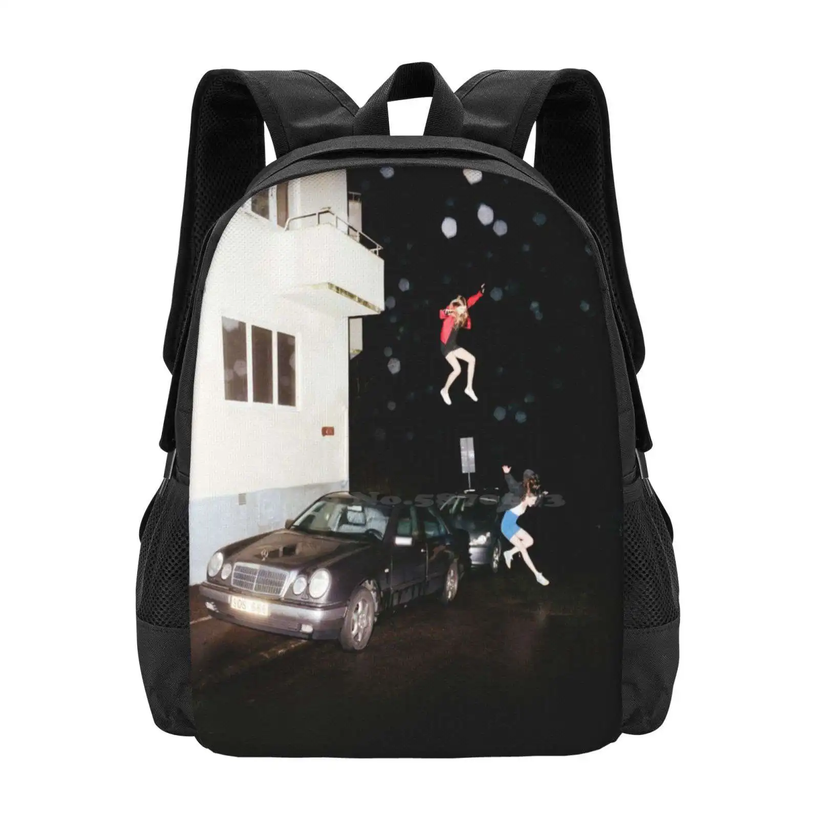 Brand New-Science Fiction Teen College Student Backpack Pattern Design Bags Brand New Science Fiction Emo