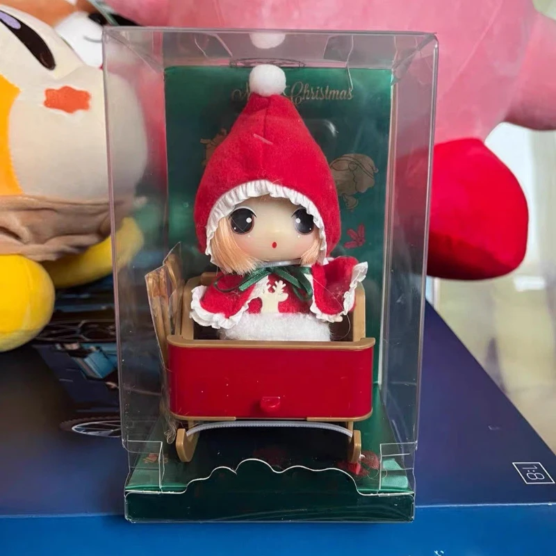 Genuine Ddung Christmas Series Doll Atmosphere Decoration Set Cartoon Girl Dress Up Doll Model Birthday Gift Christmas Gift