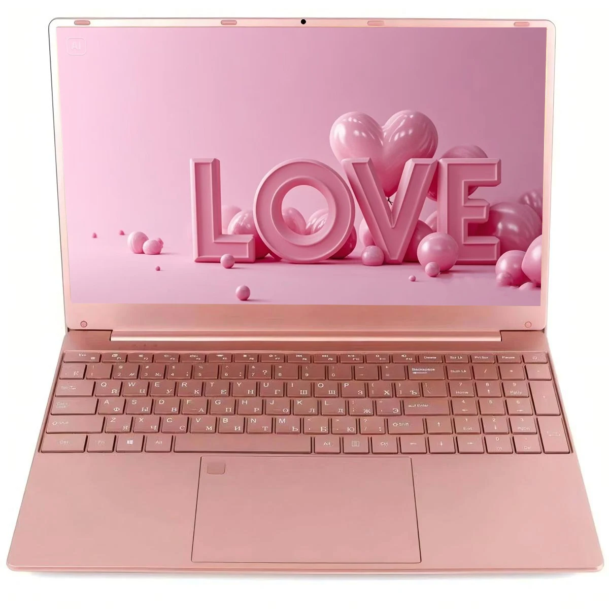 

Глобальный Intel Celeron 11th N5095 Windows 10 11 Ram Max 32 ГБ Rom 2 ТБ SSD Компьютер 2,4G/5.0G Wi-Fi Bluetooth розовая клавиатура Ноутбук