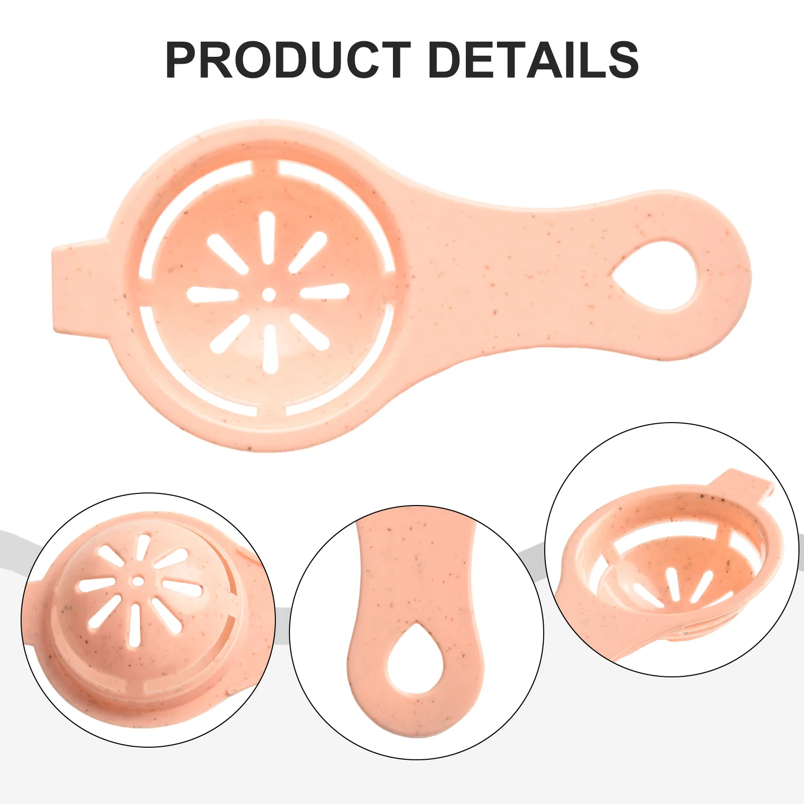 For Egg White Yolk Separator Baking Tool Cooking Sieve Filter Kitchen Essential Essential Tools For Living In The Home Room