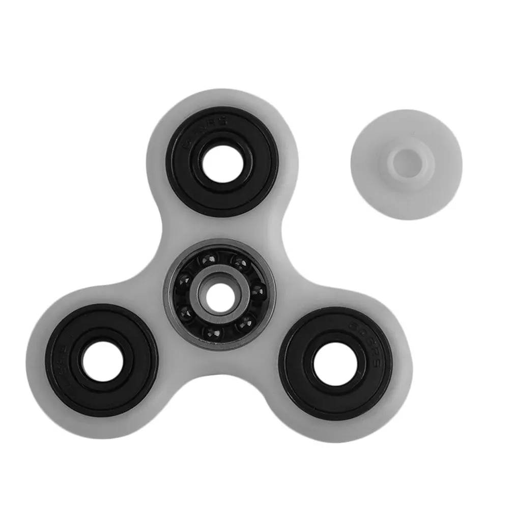 

Hand Spinner Finger Toy For Autism And ADHD Rotation Time Long Anti Stress Kill Time Toys Fluorescent Spinner