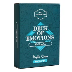 Deck of emotions , emotion cards, card games, tabletop games, love talk matchmaking, promoting mental health, gifts.