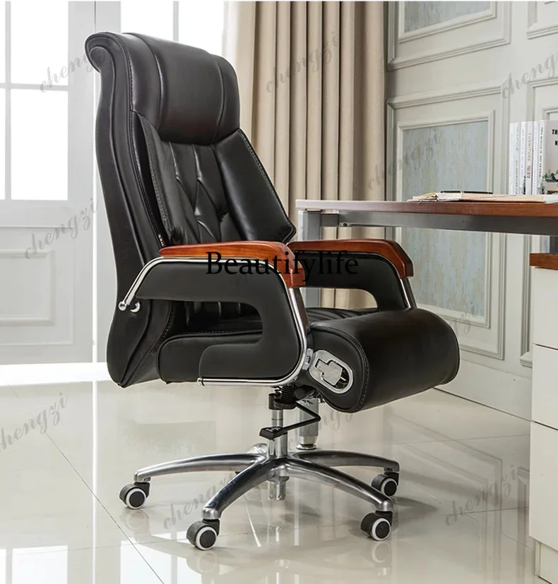 DD182Boss, office, manager chair, simple modern meeting, lift swivel chair