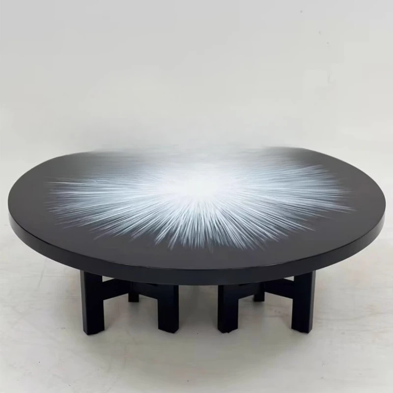 

Solid wood coffee table model room bed and breakfast table