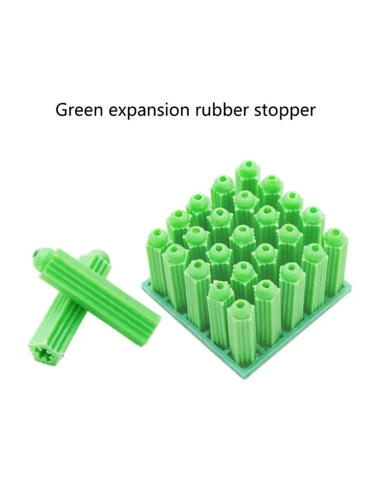 

Multipurpose Nylon Masonry Anchors 100PCS Screw Fasteners Anchors Suitable for High Load Bearing Wall Mounting Projects