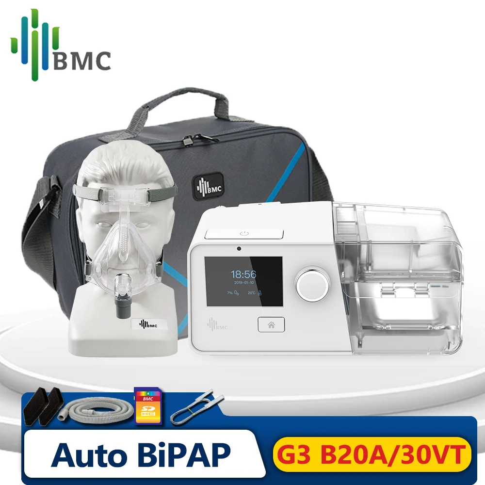 

BMC G3 B30VT BiPAP Bi-Level CPAP Machine S/T Mode And Target Tidal Volume Feature For Patients With Respiratory Insufficiency