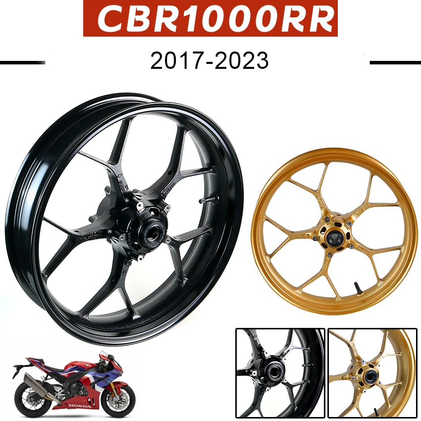 Arashi Anodization Alloy Motorcycle Wheels Wheels Wheel Rims For HONDA CBR1000RR 2017 2018 2019 2020 2021 2022 2023