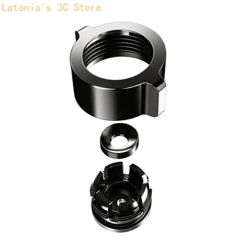 Universal 17Mm Kugelgelenk Schraube Mutter Adapter Für Einstellbare Telefon Ständer Und Dashboard Auto Halterung Metall – Detail 9