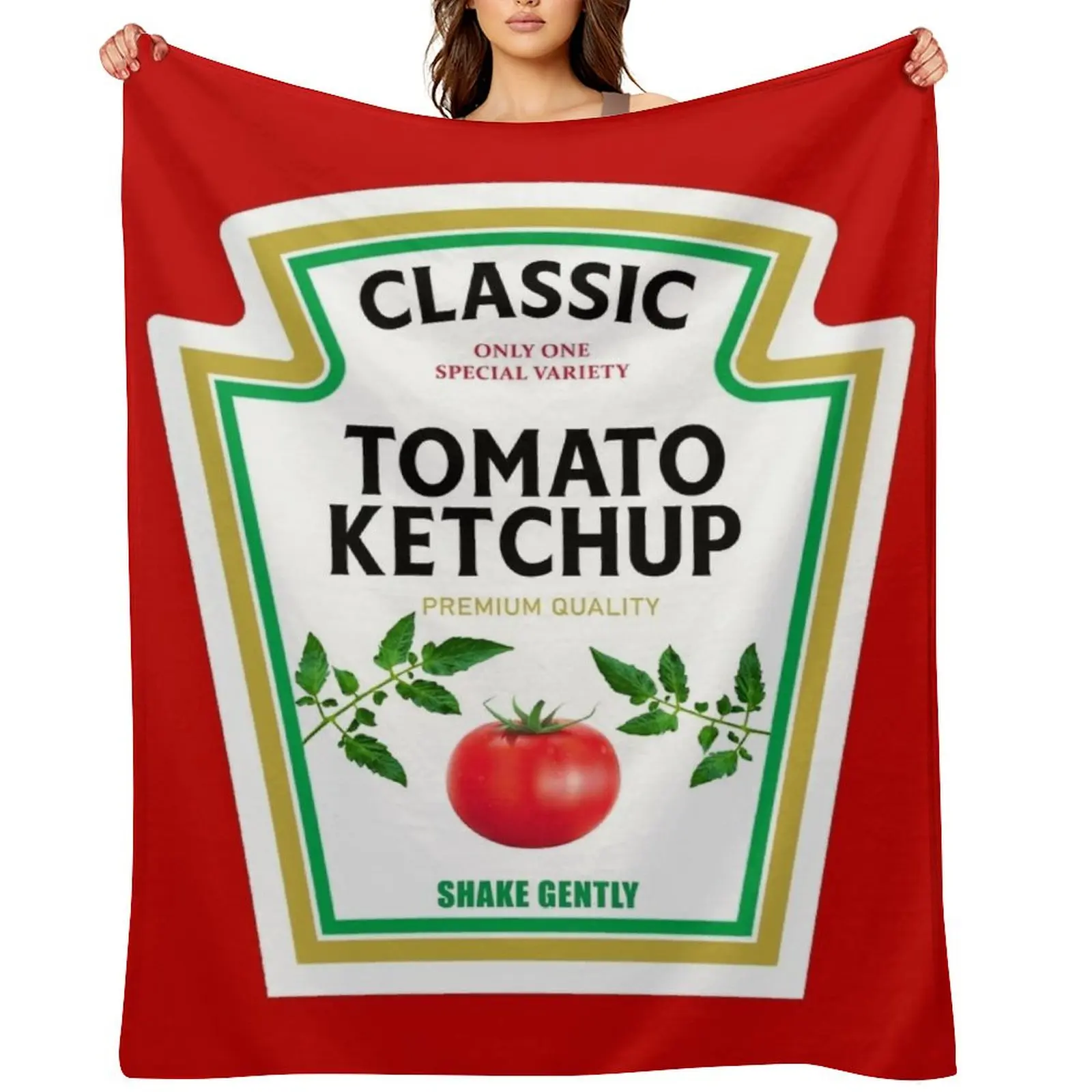

Ketchup Halloween 2023 Costume Family Group Matching Couple Mustard Mayo Throw Blanket Quilt Tourist Furry Blankets