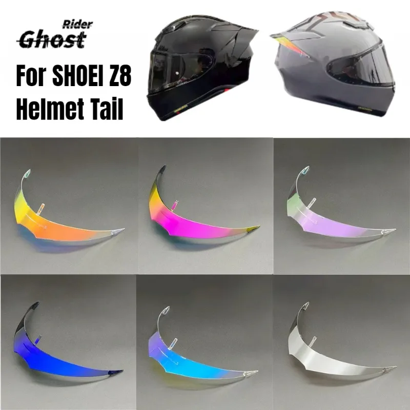 Helmet Accessories for Z8 Helmet Tail Universal Spoiler Z8 Large Tail RF1400, NXR2, CWR-F2 Large and Small Tail