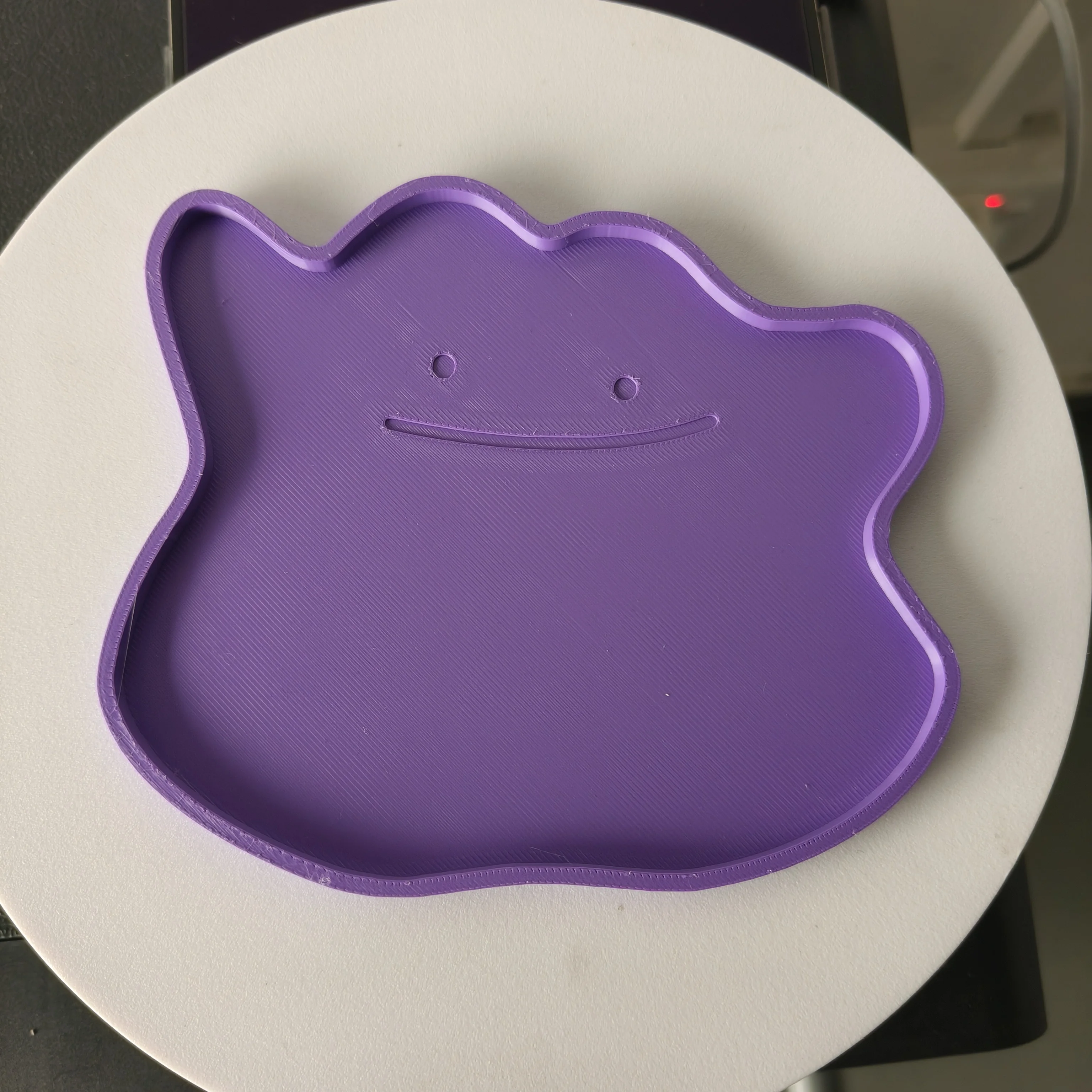 3D-Druck Spiel-Zubehör Ditto Niedliche Puppe Pokemon-Serie Sammlerstück Deko-Modell Desktop-Accessoires Geschenk