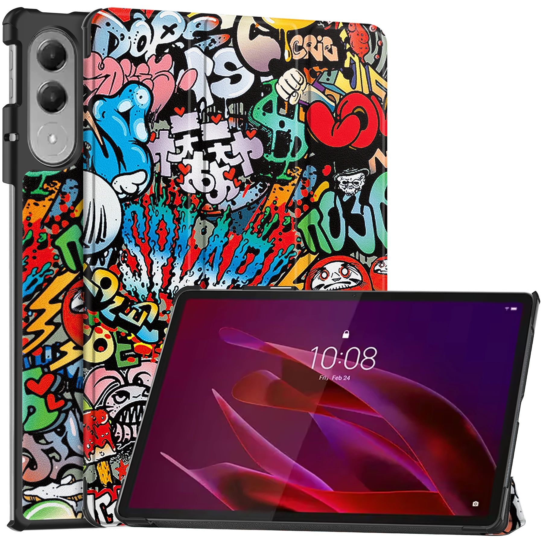 

Tablets Case For Lenovo Yoga Tab 2025 11.1 inch For Xiaoxin Pad Pro GT 11.1" TB710FU Tablet Case Triple Fold Magnetic Fundan