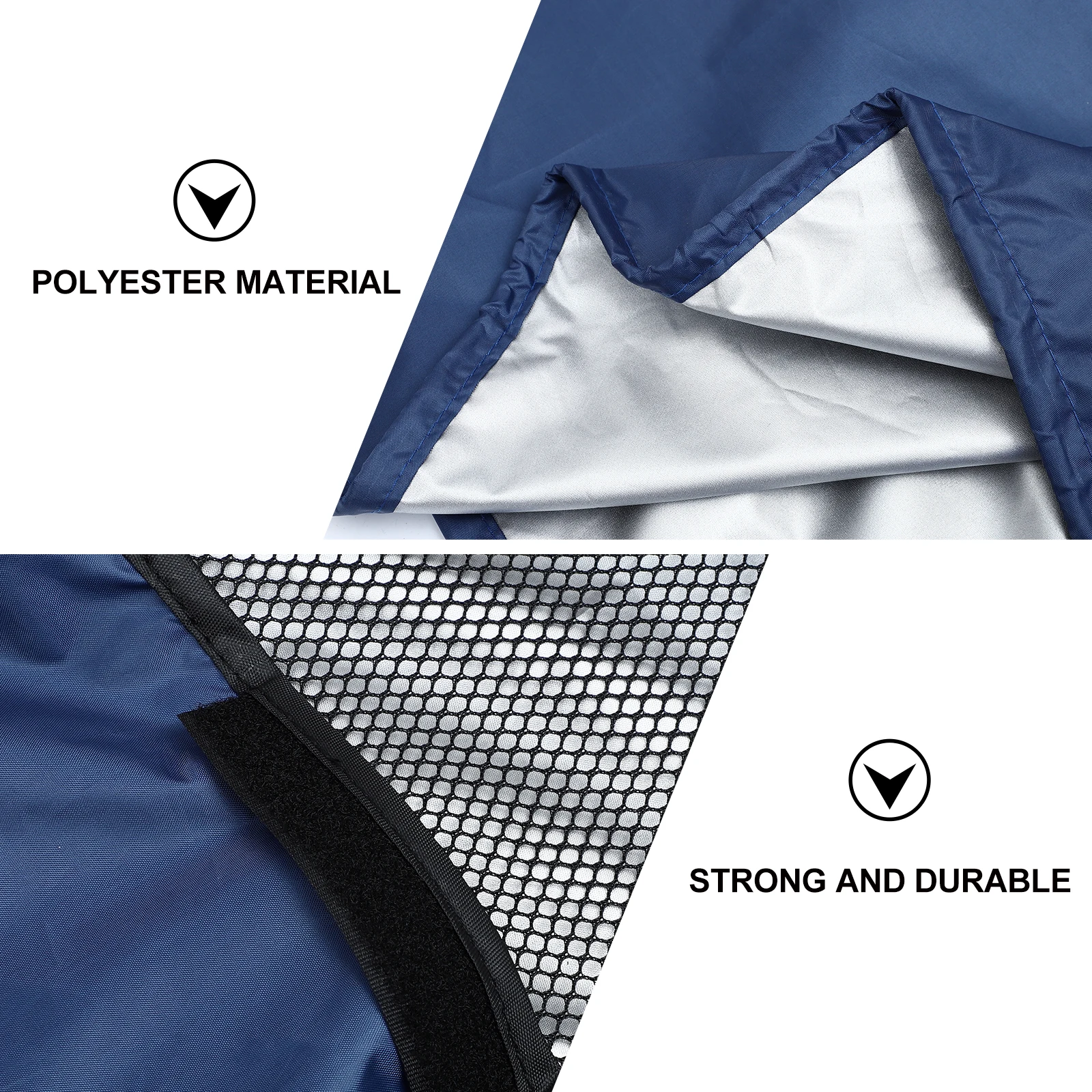 

Bird Cage 97x60x130CM Blue 190T Polyester Dust Proof Outdoor Waterproof Protective Cover Outdoor Cover for Birdcase