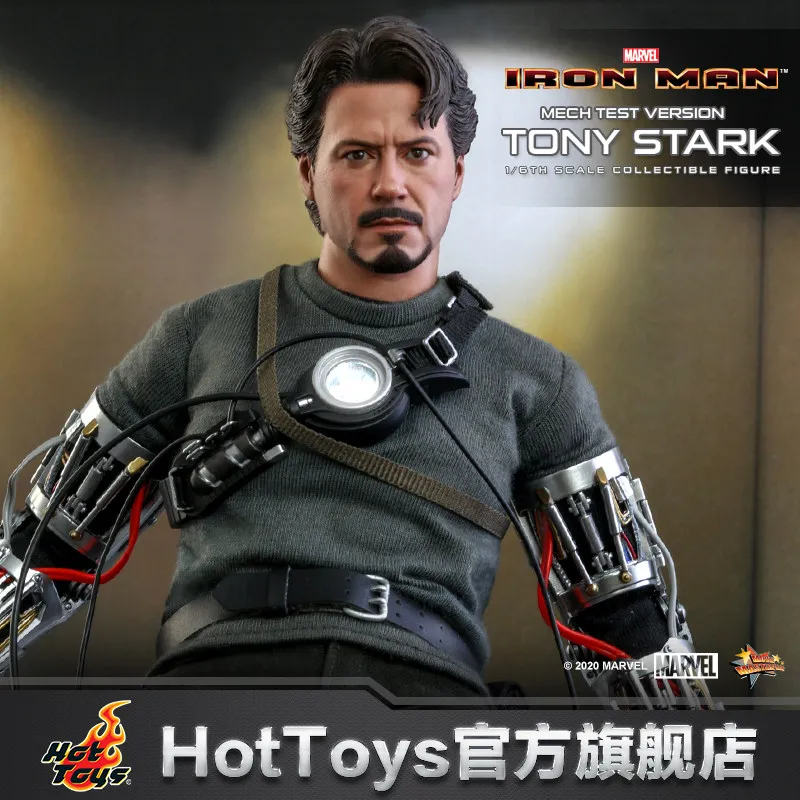 

Коллекционная фигурка Hot Toys Iron Man Tony Stark в масштабе 1:6, механическая, высокодетализированная реплика для взрослых коллекционеров Marvel