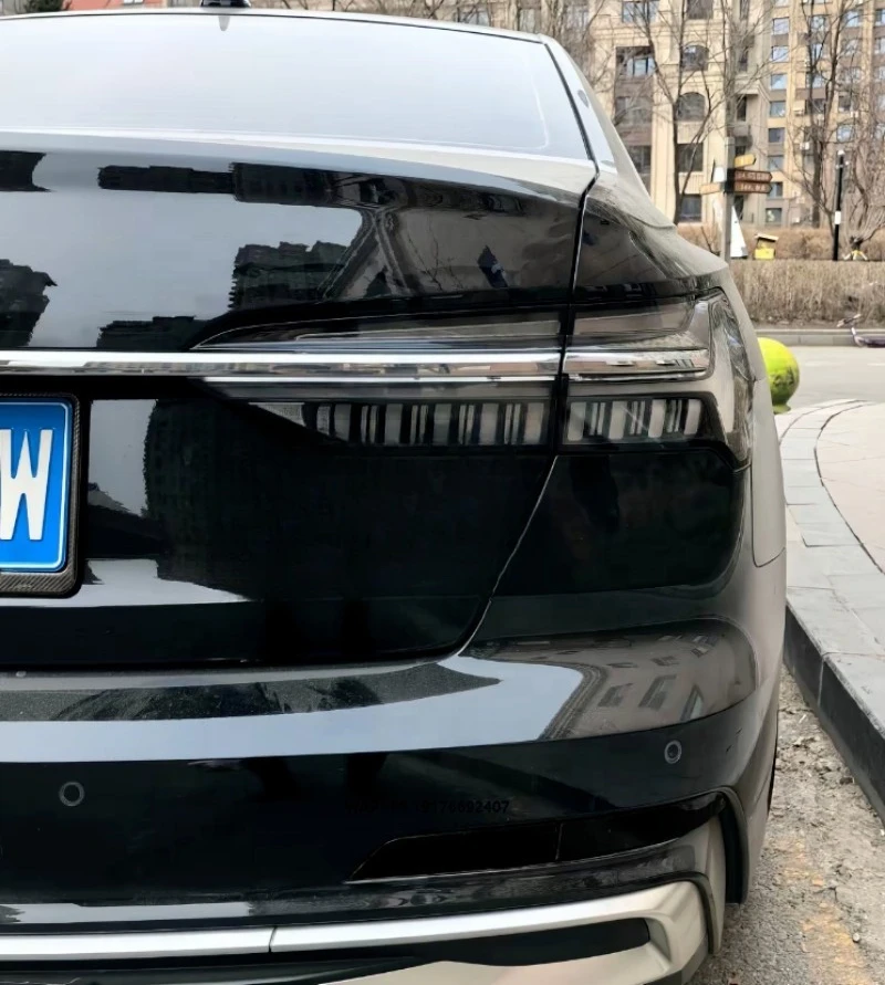 Sliver clear original TailLights Luxury Customization for A6 S6 C8 orange red turn light customize without dynamic versions