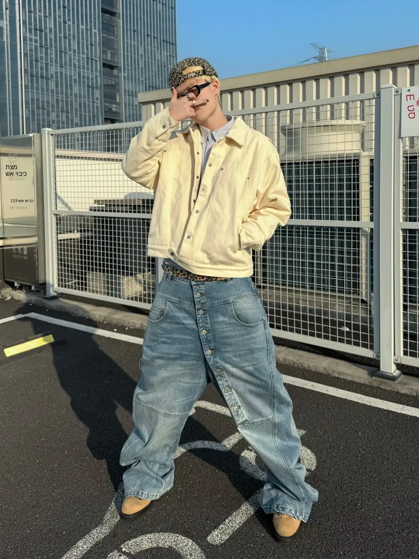 American Style Washed Canvas Work Jacket Men's Spring Autumn Commuter Versatile Casual Fit Coat Loose Version Color Block