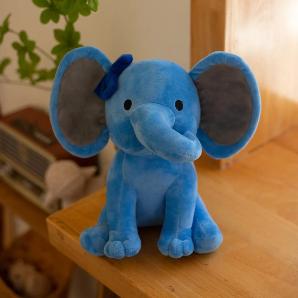 

Adorable Cotton Elephant Plush Toys Soft Texture Kawaii Plush Doll Soothing Pillow Sleeping Aid