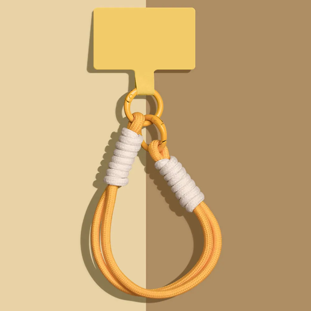 Handgewebte Handy-Charms, universelle Hülle, Lanyard, Handschlaufe, Outdoor-Sport, Anti-Verlust-Armband, zum Aufhängen, Karten-Schnur-Charm – Detail 7