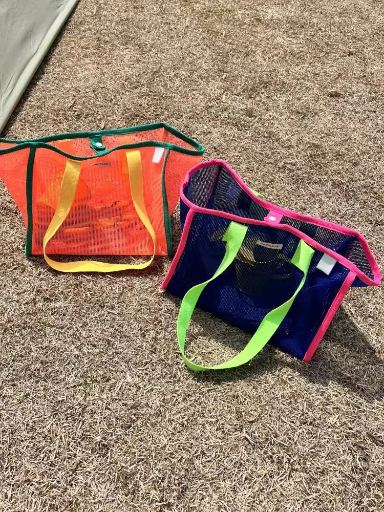 

Large Capaci Beach Swimming Bag Single oulder Travel Vaion id Color Colion Toiletry Bag Beach Toy Storage Bag