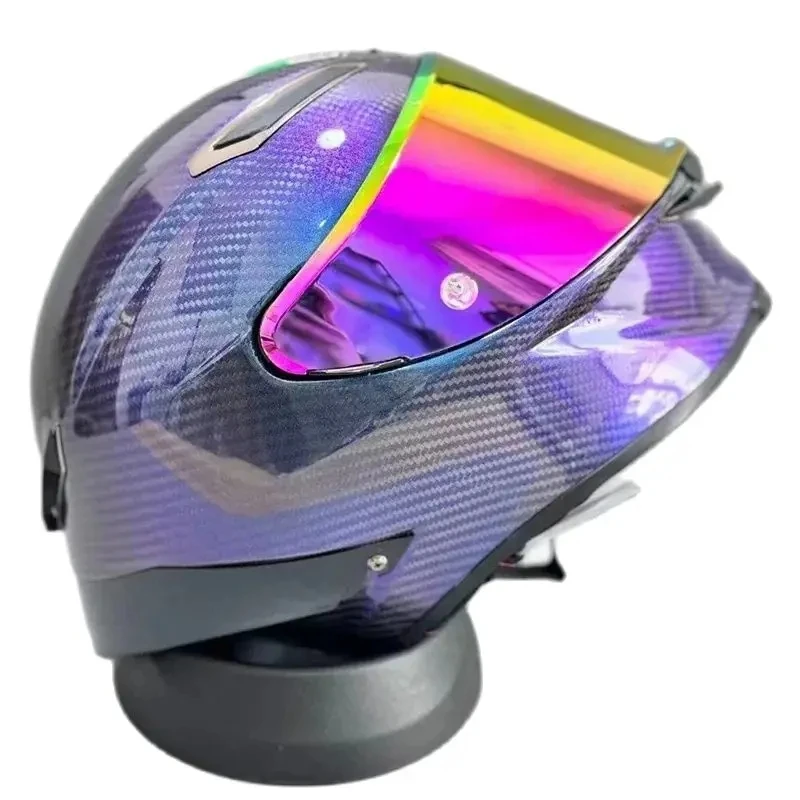 

Шлем-Хамелеон из углеродного волокна, большой спойлер для мотокросса, езды на мотоцикле