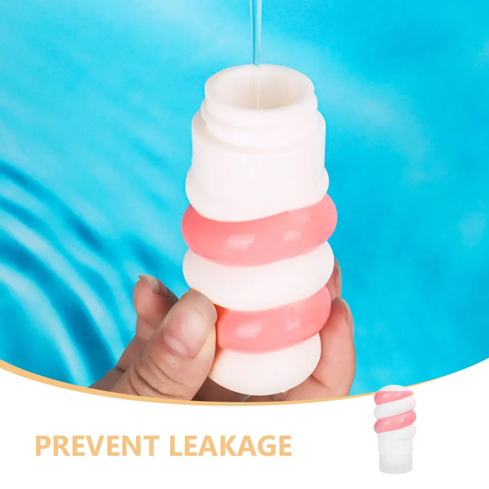 

Silicone Travel Bottle Refillable Lotion Shampoo Container Portable Leakproof Toiletries for Travel Business Camping 70ml