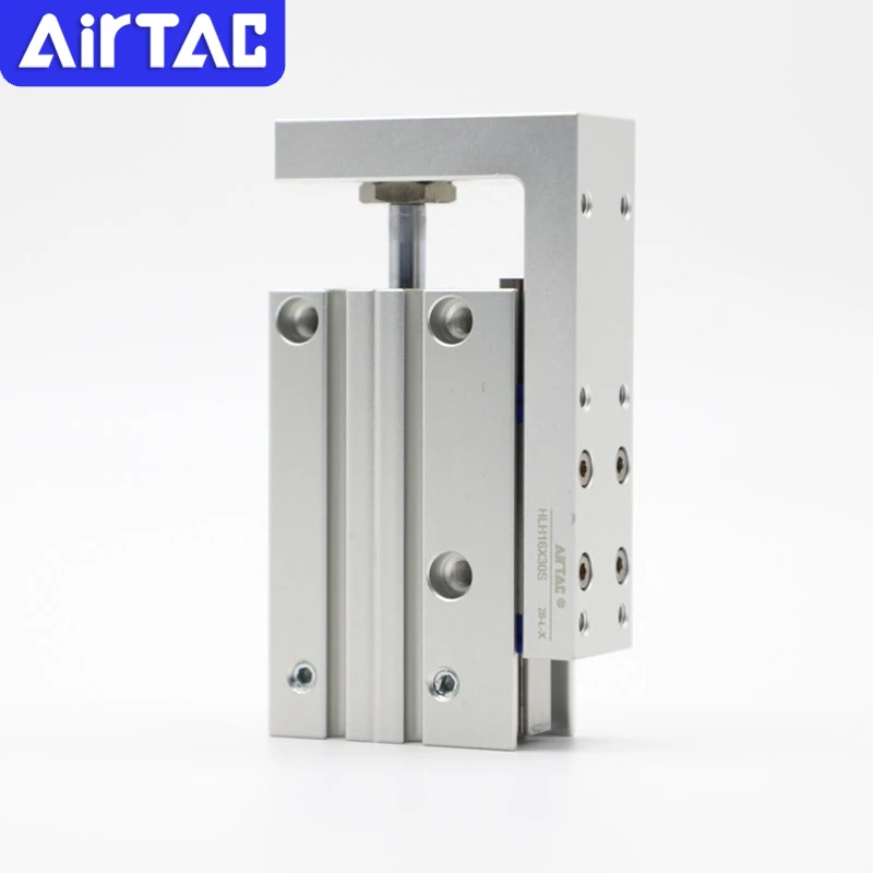 Original AirTAC HLH Pneumatischer Schiebezylinder HLH6/10/16/20 Präzisions-Linearführung Luftzylinder 5-60mm Hub für Automatisierung – Detail 1