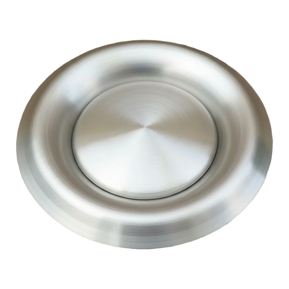 Stainless Steel Round Air Vent Cover 4 5 6 Inch Silver Metal Air Outlet For HVAC System Return Supply Efficient Flow Home Decor