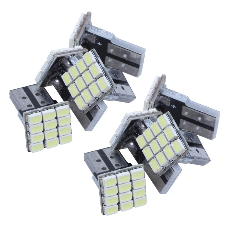 Белая лампа Canbus 1206 12-SMD светодиодный 12V X8 T10 W5W